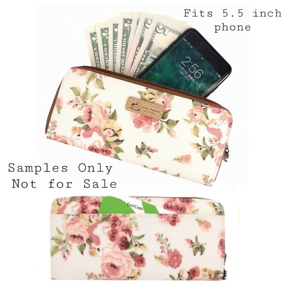 Waterproof Owl Long Wallet Fits Phone & Bills - Picture 5 of 14